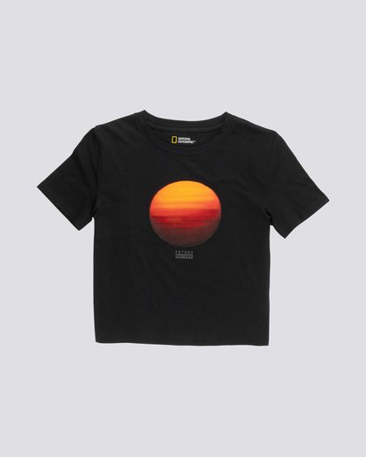 Nat Geo Crop - Organic Cotton Short Sleeve T-Shirt for Women  S3SSA8ELP0