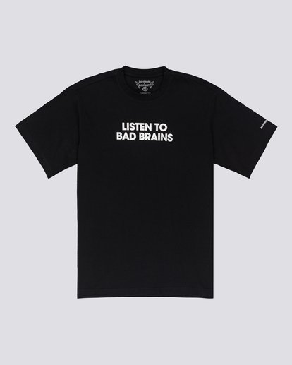 Bad Brains Listen To Bad Brains - T-Shirt for Men  U1SSI6ELF0