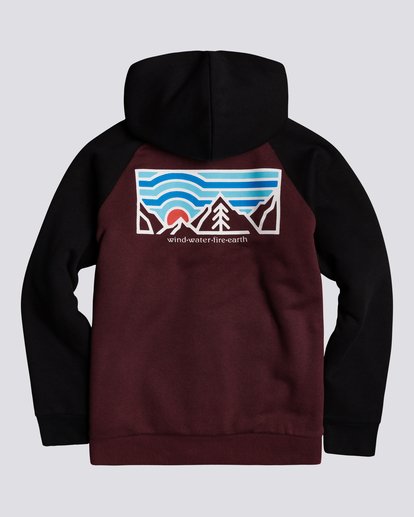 Barry - Zip-Up Hoodie for Boys  U2WAA1ELF0