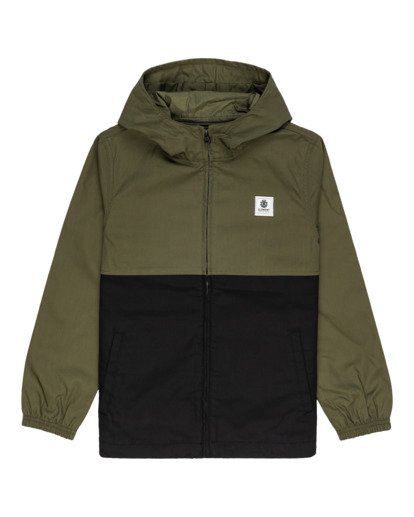 Wolfeboro Alder Light 2 Tones - Lightweight Water Resistant Jacket for Boys  W2JKA6ELP1