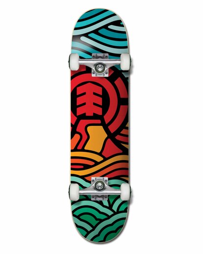 7.3" Volcanic - Complete Skateboard  W4CPB4ELP1