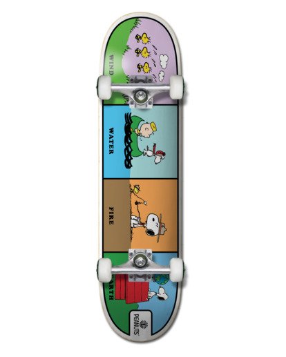 Element x Peanuts 8" Wind Water Fire Earth - Skateboard  W4CPC1ELP1