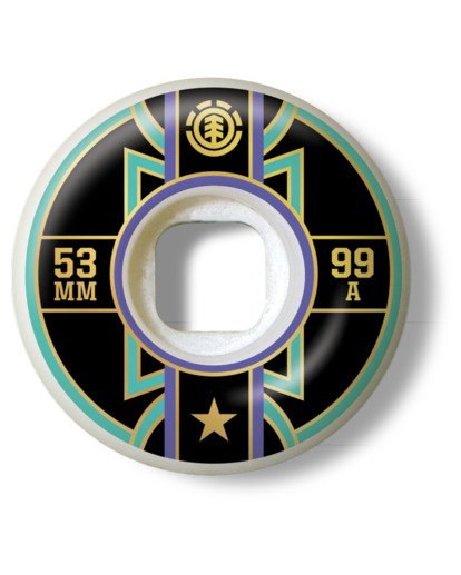 Banner Year 53mm - 4-Pack Skate Wheels  W4WHA4ELP1