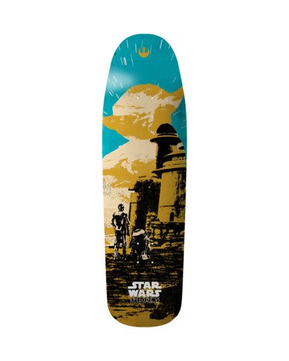 9.25" *STAR WARS™* 80S Yoda - Skateboard Deck  Z4DCE6ELF1