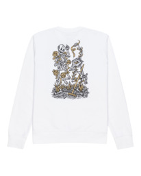 1 The Dance - Felpa da Uomo White C1CRC4ELP2 Element