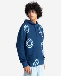 2 Blazin' Chest Tie Dye - Hoodie for Men Black C1HOB5ELP2 Element