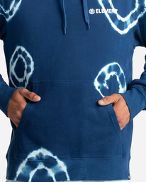 3 Blazin' Chest Tie Dye - Hoodie for Men Black C1HOB5ELP2 Element