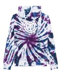 1 Seal Tie Dye - Sweat à capuche pour Homme Violet C1HOB6ELP2 Element