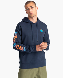 2 Kass - Hoodie for Men Grey C1HOB7ELP2 Element