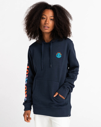 6 Kass - Hoodie for Men Grey C1HOB7ELP2 Element