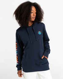 7 Kass - Hoodie for Men Grey C1HOB7ELP2 Element