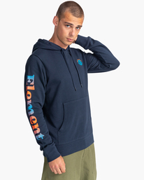 3 Kass - Hoodie for Men Grey C1HOB7ELP2 Element