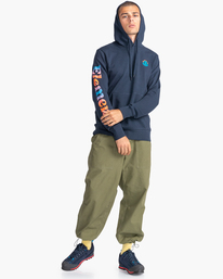 5 Kass - Hoodie for Men Grey C1HOB7ELP2 Element