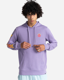 2 Kass - Hoodie for Men Purple C1HOB7ELP2 Element