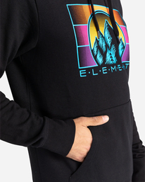 3 Palazzo - Hoody voor Heren Black C1HOB9ELP2 Element
