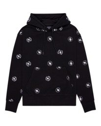 0 Public Enemy x Element Polka - Kapuzenpulli f&uuml;r M&auml;nner Schwarz C1HOC3ELP2 Element