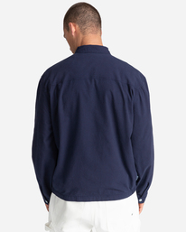 6 Parker Gingham - Zip-Up Coach Jacket for Men  C1JKC1ELP2 Element