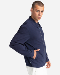 2 Parker Gingham - Zip-Up Coach Jacket for Men  C1JKC1ELP2 Element