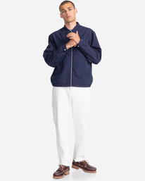 5 Parker Gingham - Zip-Up Coach Jacket for Men  C1JKC1ELP2 Element