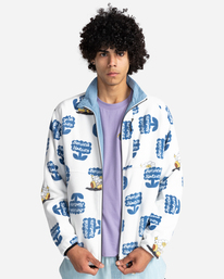 2 Ellie Andrews - Wolfe Track Second - Veste de survêtement réversible pour Homme Blanc C1JKC6ELP2 Element