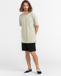 4 Wadena - Short Sleeve T-Shirt for Men Green C1KTC1ELP2 Element