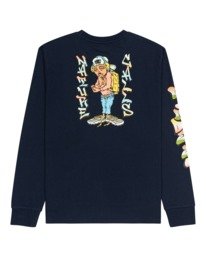 1 Mingle - T-shirt manches longues pour Homme  C1LSB1ELP2 Element