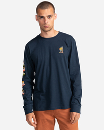 2 Mingle - T-shirt manches longues pour Homme  C1LSB1ELP2 Element