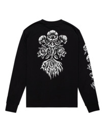 1 Bloom - Long Sleeve T-Shirt for Men Black C1LSB2ELP2 Element