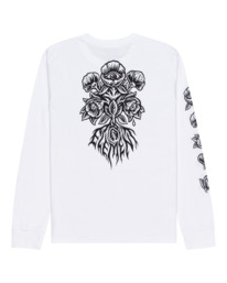 1 Bloom - T-shirt manches longues pour Homme Blanc C1LSB2ELP2 Element