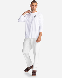 5 Bloom - T-shirt manches longues pour Homme Blanc C1LSB2ELP2 Element