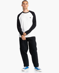 4 Blunt - Camiseta de manga larga para Hombre Negro C1LSB3ELP2 Element