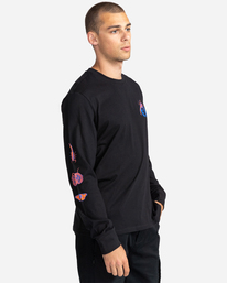 3 Catron - Long Sleeve T-Shirt for Men  C1LSB5ELP2 Element