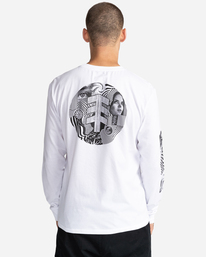 6 Ubaca - Longsleeve für Männer Weiss C1LSB7ELP2 Element