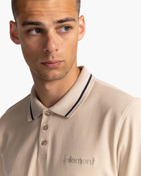 3 Myloh - Camisa Polo de Manga Corta para Hombre Rojo C1PPB1ELP2 Element