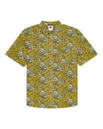 0 Timber x Element - Garden Poplin - Short Sleeve Shirt for Men Yellow C1SHC2ELP2 Element