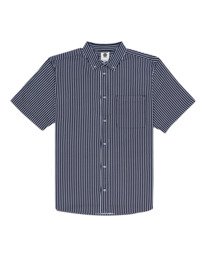 0 Daily - Kurzärmliges Hemd für Männer Blau C1SHD1ELP2 Element