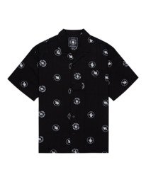 0 Public Enemy x Element Resort Polka - Camisa de manga curta para Homem Preto C1SHD4ELP2 Element