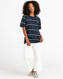 6 Olney Stripe - T-Shirt für Männer Grau C1SSJ3ELP2 Element