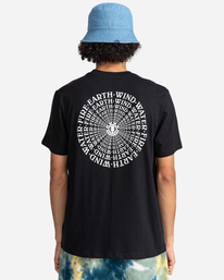5 Delmar - Short Sleeve T-Shirt for Men Black C1SSJ9ELP2 Element