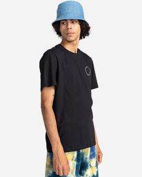 3 Delmar - Short Sleeve T-Shirt for Men Black C1SSJ9ELP2 Element