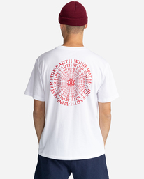 5 Delmar - Short Sleeve T-Shirt for Men White C1SSJ9ELP2 Element