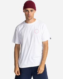 2 Delmar - Short Sleeve T-Shirt for Men White C1SSJ9ELP2 Element