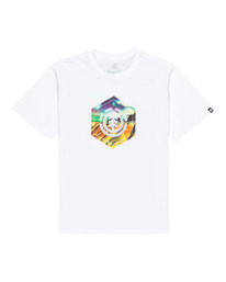 0 Astra - Camiseta de manga corta para Hombre Blanco C1SSK3ELP2 Element