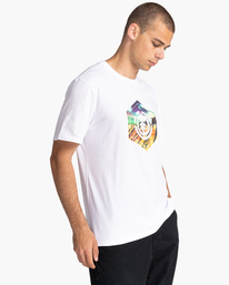 2 Astra - Camiseta de manga corta para Hombre Blanco C1SSK3ELP2 Element