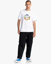 3 Astra - Camiseta de manga corta para Hombre Blanco C1SSK3ELP2 Element