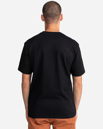 4 No Pressure - Short Sleeve T-Shirt for Men Black C1SSL2ELP2 Element