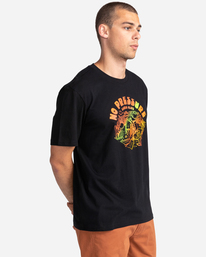 2 No Pressure - Short Sleeve T-Shirt for Men Black C1SSL2ELP2 Element