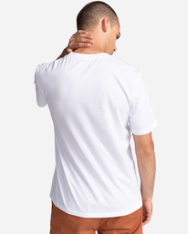 4 Aquazen - Camiseta de manga corta para Hombre Blanco C1SSL7ELP2 Element