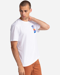 2 Aquazen - Camiseta de manga corta para Hombre Blanco C1SSL7ELP2 Element