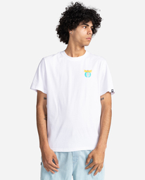 2 Bazan - Short Sleeve T-Shirt for Men White C1SSM2ELP2 Element